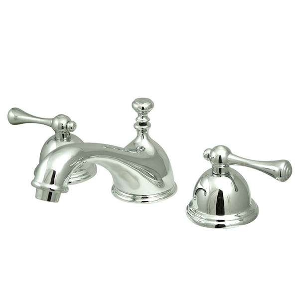 KS3961BL 8" Widespread Bathroom Faucet, Polished Chrome